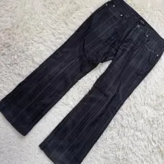 BURBERRY BLACK LABEL パンツ ブラック 79 ストライプ柄のサムネイル