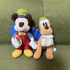 ディズニー　dreams on the go プルートぬいぐるみバッジ