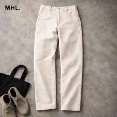 MHL. 日本製 コットンツイル ワークパンツのサムネイル