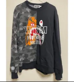 【XL】apeタイガー　シャーク スウェットトレーナー