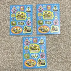けろけろけろっぴ　シール　3枚セット