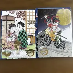 鬼滅の刃 原画展 箔押しイラストカードコレクション 11点 開封済み