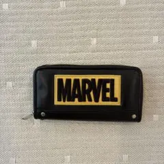 MARVEL 長財布 ブラック ラウンドファスナーのサムネイル