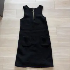 agnes b. ノースリーブ ワンピース ブラック サイズ1
