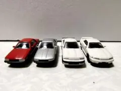 京商　ニッサン　スカイライン　4台セット　1/100