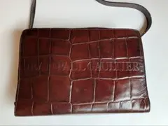 廃盤 レア物Jean Paul GAULTIER ゴルチエ ローズ型押し レッド - メルカリ