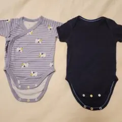 UNIQLO ベビー ボディスーツ 2枚セット 60cm