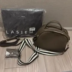 ラシエム　LASIEMU ハンドバッグ　ショルダーバッグ　トープのサムネイル