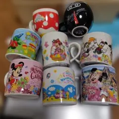 ディズニーランド&シー　ダッフィー　ミッキー、ミニー　スーベニアカップセット