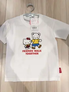新品タグ付☆ファミリア×キティ コラボTシャツ130 - メルカリ