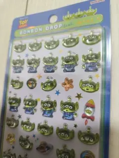 【正規品】ボンボンドロップシール　トイストーリー　エイリアン　mini