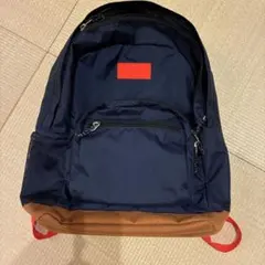 L.L.Bean ネイビー/ブラウン リュックのサムネイル