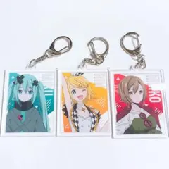 プロセカ 映画 アクリルキーホルダー 初音ミク 鏡音リン MEIKO DⅦ