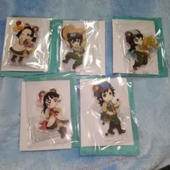 鬼滅の刃 ufotable 実りの秋まつり2025 アクリルスタンド5点セット