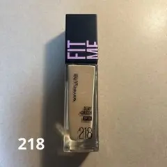 メイベリンフィットミーリキッドファンデーション218