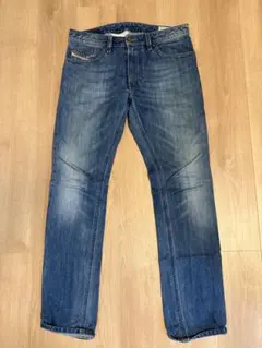 ディーゼル THAVAR W85cm スリムスキニーデニム ストレッチ 藍青