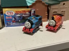 カプセルプラレール　レインボートーマスとジェームス