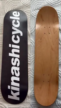 未使用‼️kinashicycle スケートボードデッキ メイプル製
