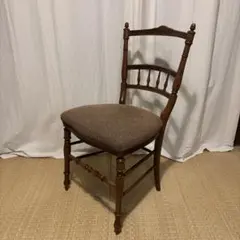 フランスアンティーク木製ベッドルームチェア/椅子ダイニングイス(93