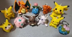 1997年【希少】ポケモン ソフトキーホルダー 初期レア☆ 11体 フィギュア