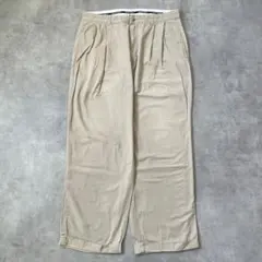 ポロゴルフ ラルフローレン W34 ポロチノ 古着 90s ベージュ 19061