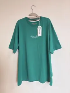 【新品タグ付き】GUESS JEANS オーバーサイズTシャツ グリーンのサムネイル