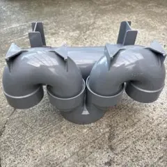 アロン化成 塩ビ管用継手 UTW 左　100×75S-150