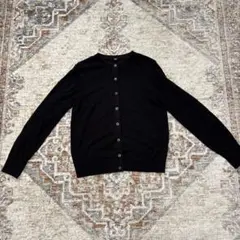 UNIQLO ユニクロ UVカットカーディガン 長袖 ブラック M