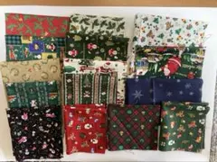 クリスマス柄生地