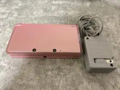 NINTENDO 3DS 本体 ピンク 純正充電器付き