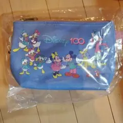 しまむら　ディズニー100周年ポーチ