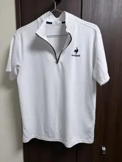 le coq sportif ハーフジップ ポロシャツ ホワイトのサムネイル