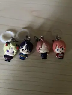 銀魂 ミニフィギュア キーホルダー 4体セット - メルカリ