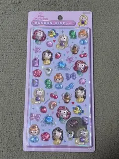 ディズニー プリンセス ボンボンドロップシールのサムネイル