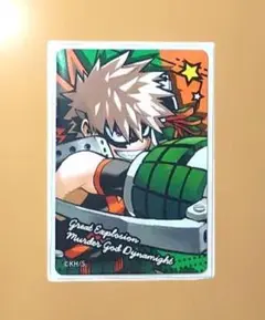 ヒロアカ ヒロバトカード 爆豪勝己 サイン入り - メルカリ