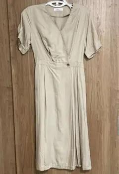 Konny ラップ授乳ワンピース 半袖 S