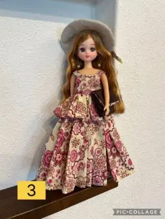 4 リカちゃん ハンドメイド服 アウトフィット 3点セット - メルカリ