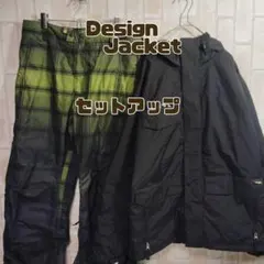 バートン　BURTON　ナイロン　セットアップ　スキーウェア　White