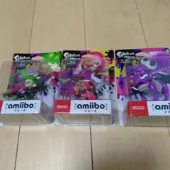 スプラトゥーン2 アミーボ　ボーイ　ガール　イカ　おまけ(アオリ　ホタル)