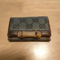 GUCCIキーケース　GG柄　バンブー
ケース