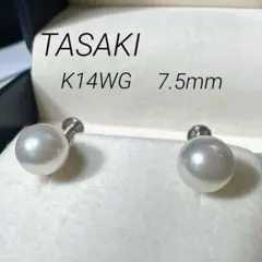 テリ強 美品 TASAKI タサキ K18 イヤリング クリップ式 付属品 - メルカリ