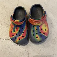 Crocs キッズ サンダル レインボー　C7