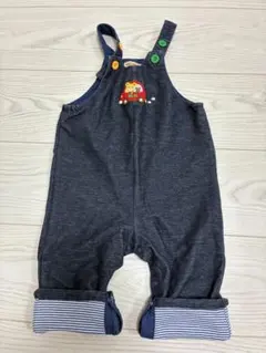 【美品】ミキハウス　オーバーオール　カバーオール　男女兼用