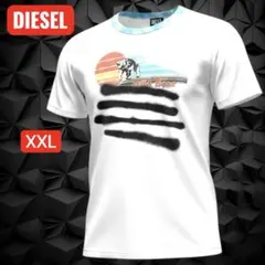 DIESEL ディーゼル 半袖 Tシャツ マリエッタ BIGサイズ XXL 白T - メルカリ