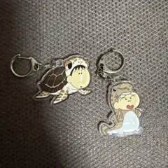 春日部防衛隊與人類魚類計畫之謎 隨機壓克力鑰匙圈 2個一組