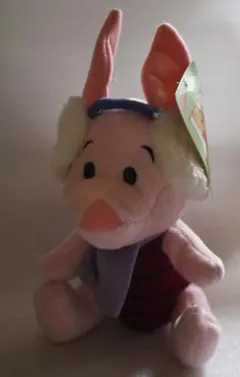 d#️⃣クマのプーさん#️⃣　ピグレット　耳当て　ぬいぐるみ