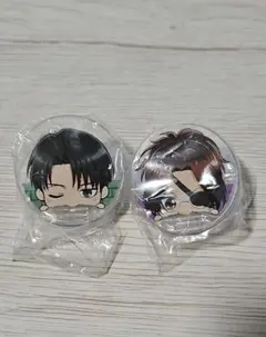 進撃の巨人 くつろぎver. ハンジ 缶バッジ - メルカリ