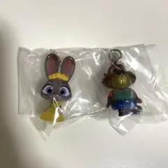 【匿名配送】ディズニー ズートピア2 めじるしアクセサリー ガチャ