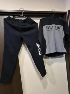 svolme スボルメ　ジャージ上下　140黒