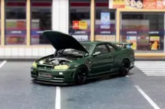 ストリートウェポン 1／64LBWK ER34スカイライン シルエット - メルカリ